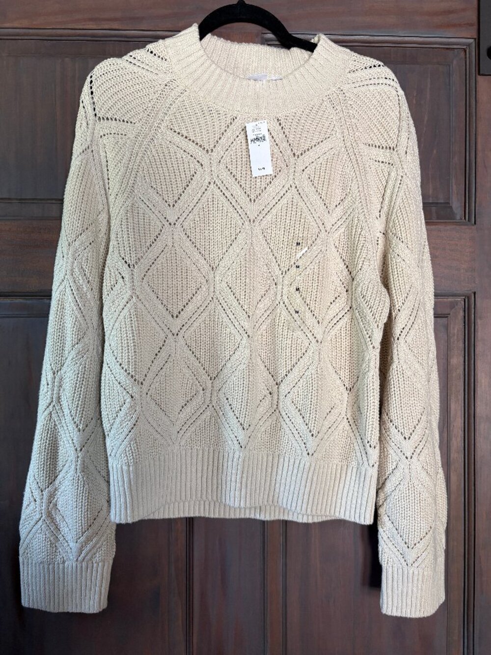NWT Gap Sweater cream size Medium